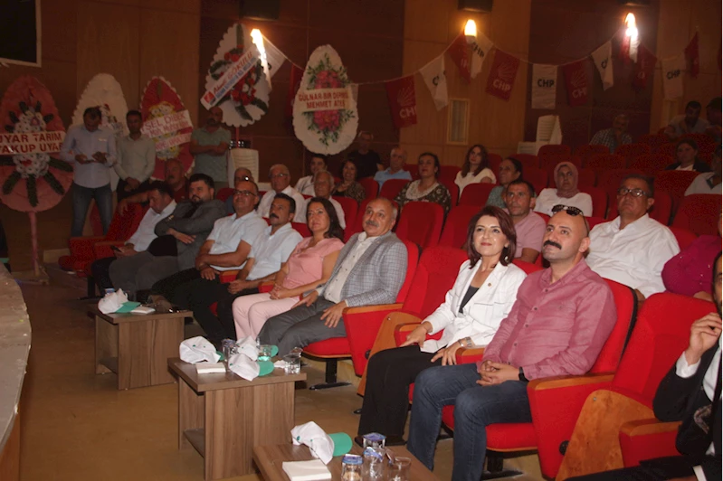 CHP Gülnar İlçe Başkanı yeniden Mesut Bakır oldu