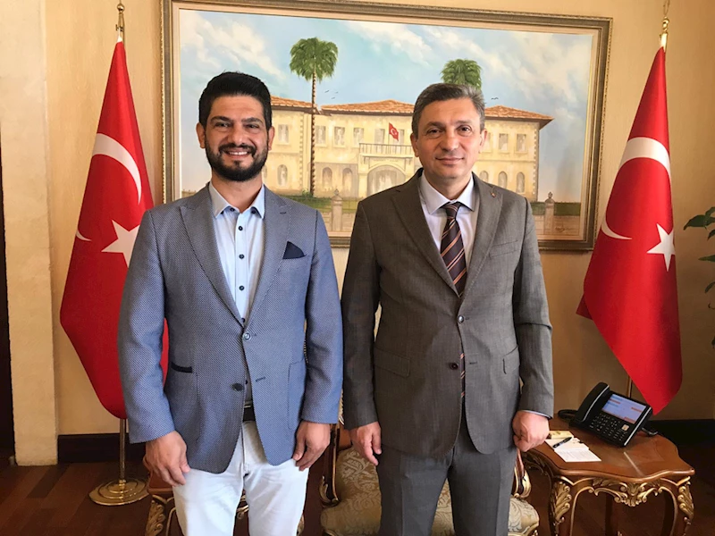 AA Antalya Bölge Müdürü Yıldırım, Vali Şahin