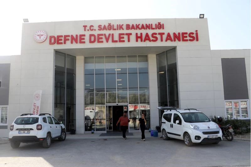 İki ayda tamamlanan Defne Devlet Hastanesinde 39 bin poliklinik hizmeti verildi