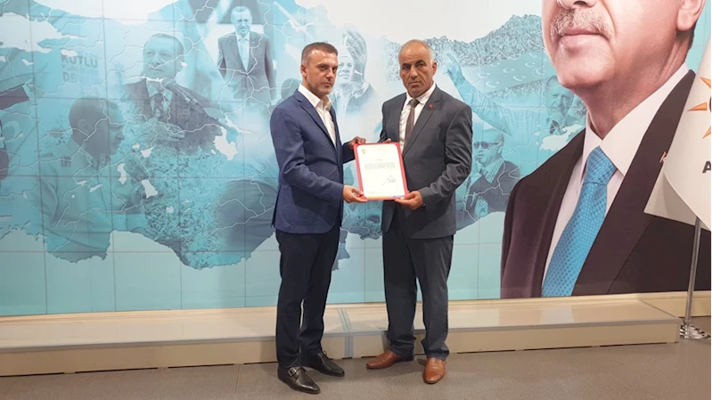 AK Parti Samandağ İlçe Başkanlığına Toysal atandı