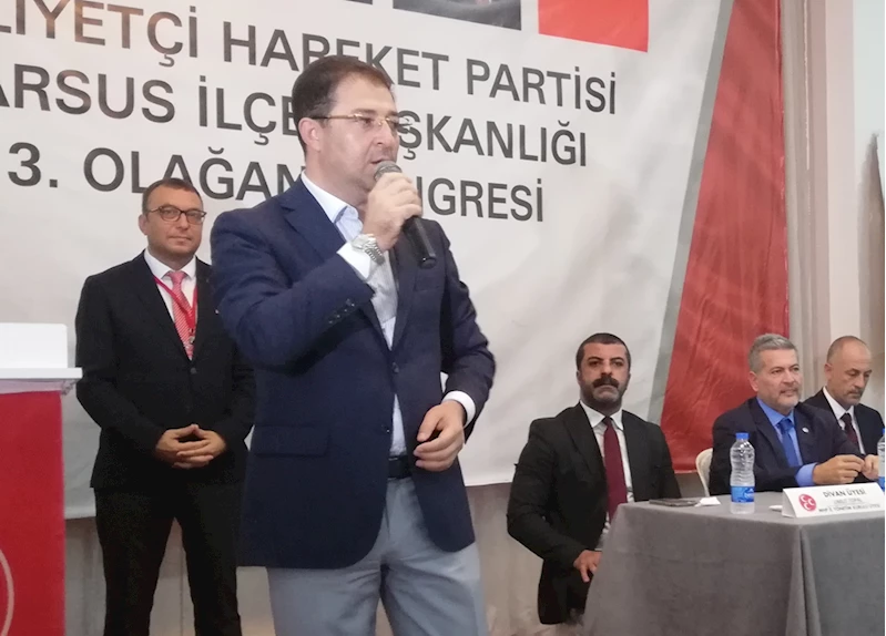 MHP Tarsus İlçe Başkanlığına Fatih Mehmet Yıldırım seçildi