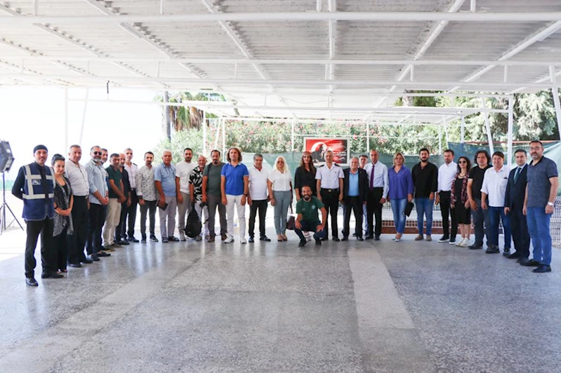 Mersin İl Jandarma Komutanı Tuğgeneral Atasoy gazetecilerle buluştu