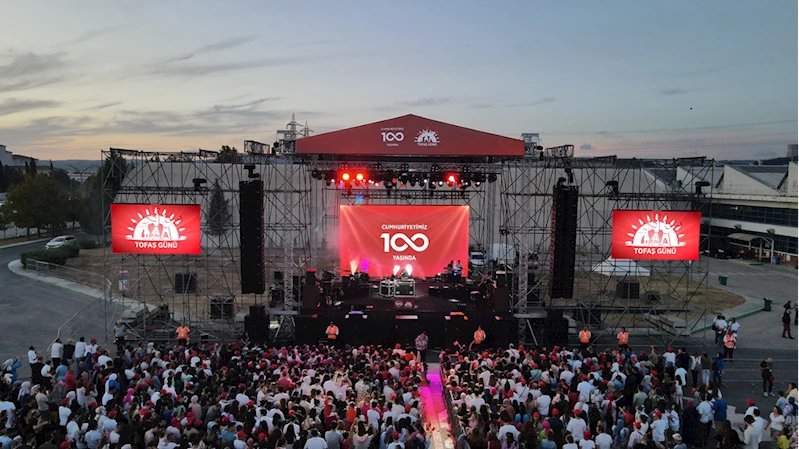 Tofaş, 15 bin çalışan ve ailesiyle Cumhuriyet’in 100