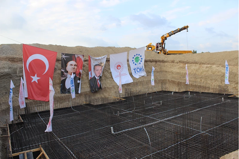 Bakan Özhaseki, Hatay Kentsel Dönüşüm Projesi Toplu Temel Atma Töreni