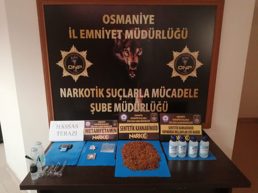 Osmaniye’de uyuşturucu operasyonlarına 46 gözaltı
