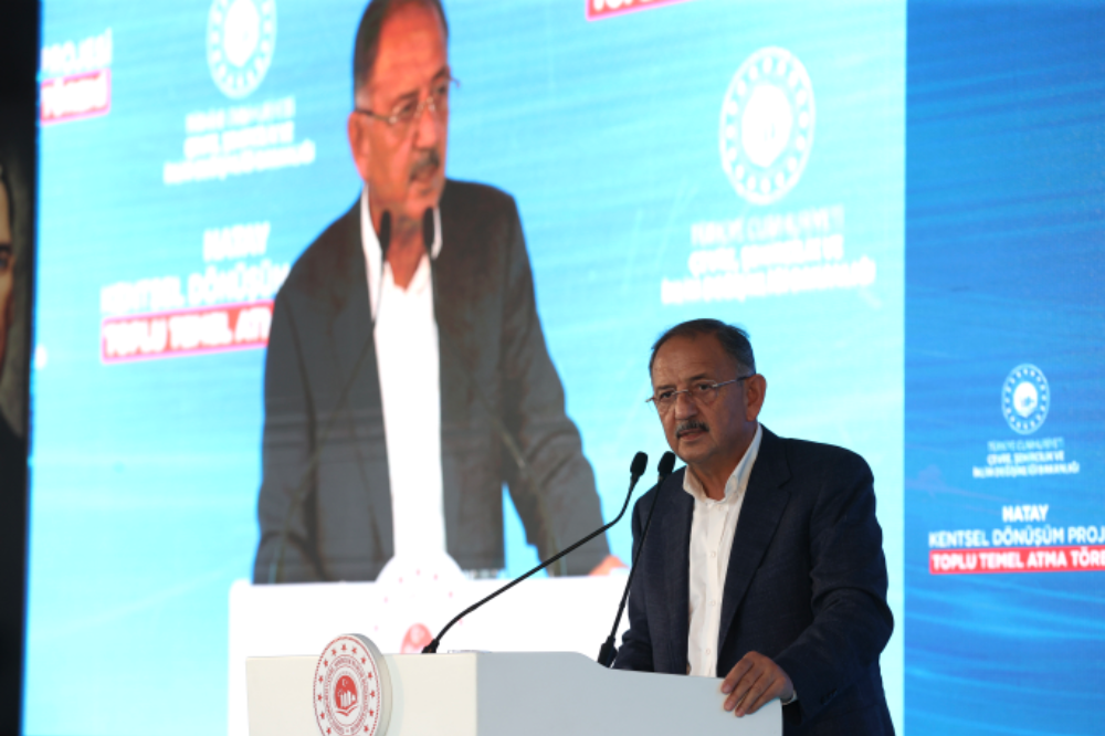 Bakan Özhaseki Deprem Bölgesinde Başlanılan İnşaat Sayısını Açıkladı: “200 Bin Konutun Sayısı Açıklıdı”