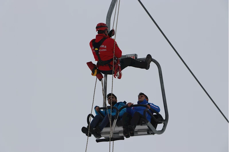 Kahramanmaraş kayak merkezinde 