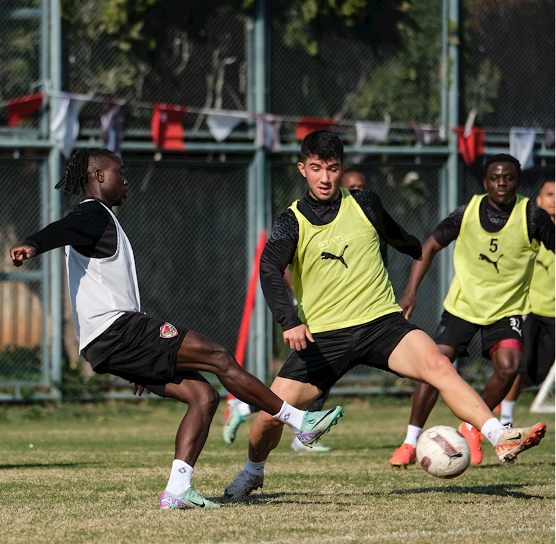 Hatayspor, Pendikspor maçı hazırlıklarına başladı 