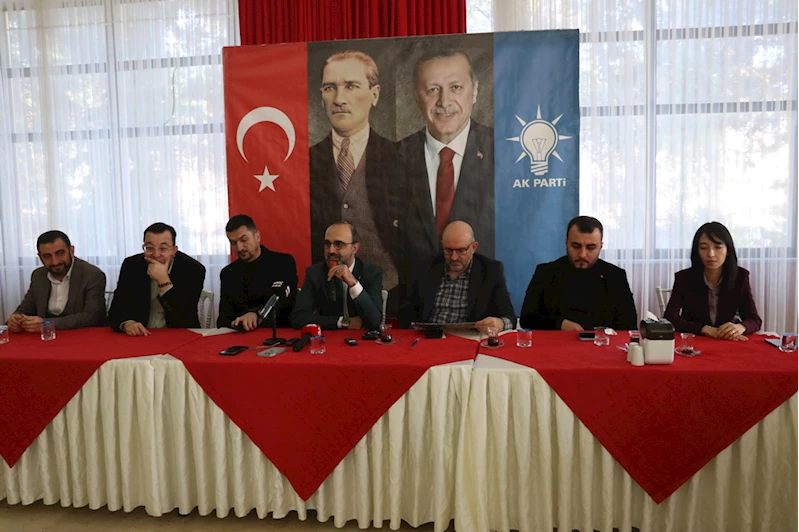 AK Parti Burdur İl Başkanlığı basın mensuplarıyla buluştu