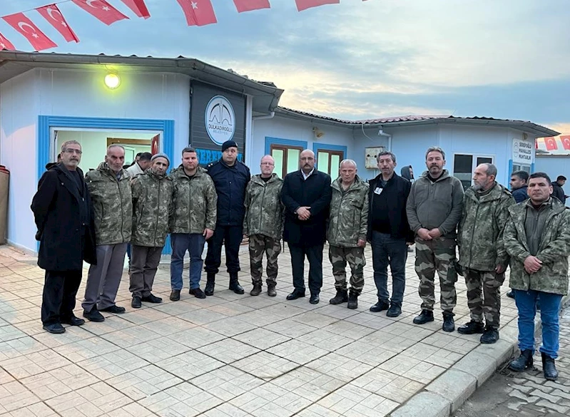 Konyalı şehit babalarından Kahramanmaraşlı şehidin ailesine ziyaret