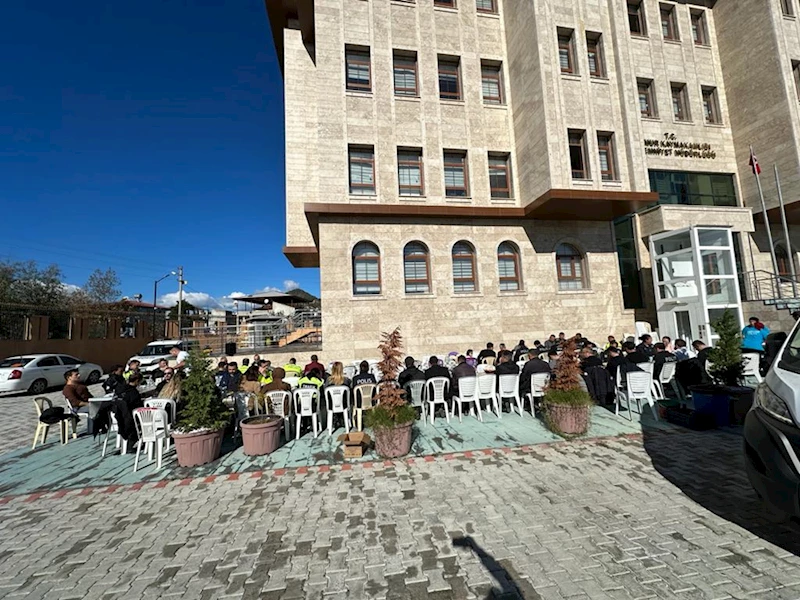 Anamur İlçe Emniyet Müdürü Umar, personelle bir araya geldi