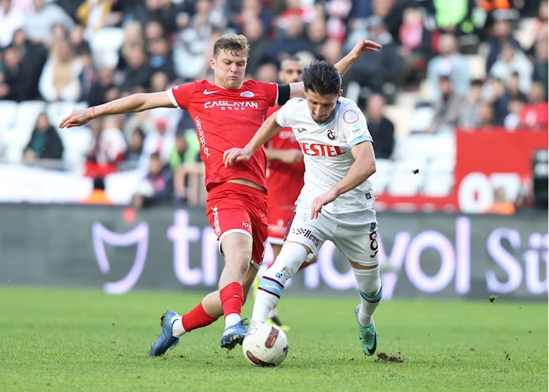 Antalyaspor-Trabzonspor maçının ardından