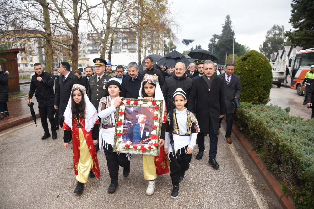 Atatürk’ün Osmaniye’ye gelişinin 99’uncu yılı kutlandı