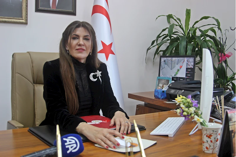 KKTC Mersin Başkonsolosu Zalihe Mendeli, AA