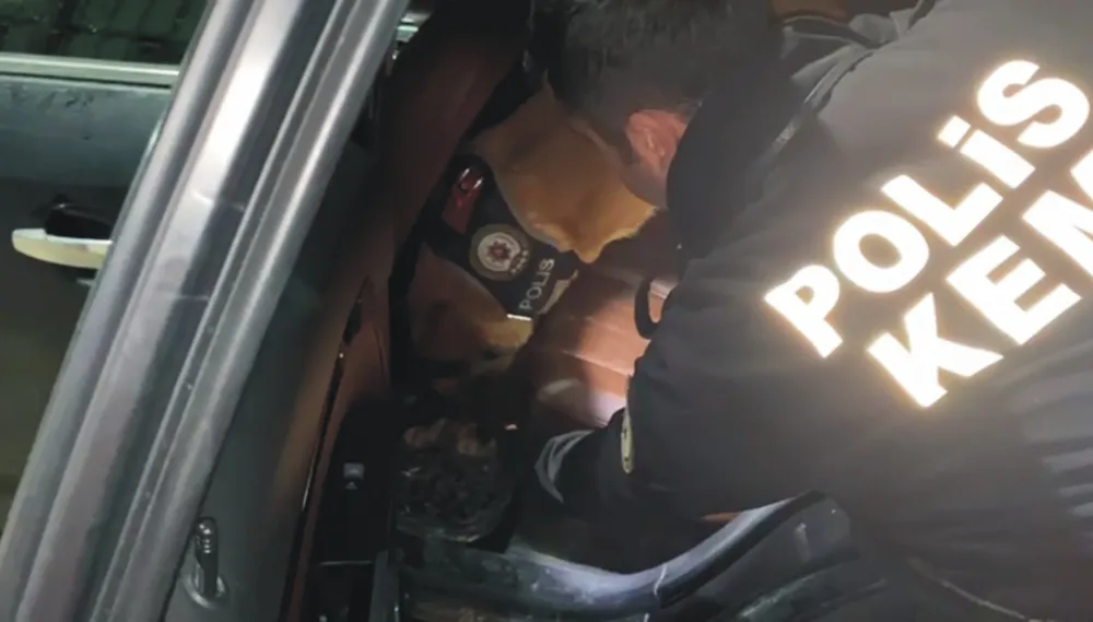 Osmaniye’de otomobilde 3 kilo 450 gram uyuşturucu çıktı: 1 tutuklu