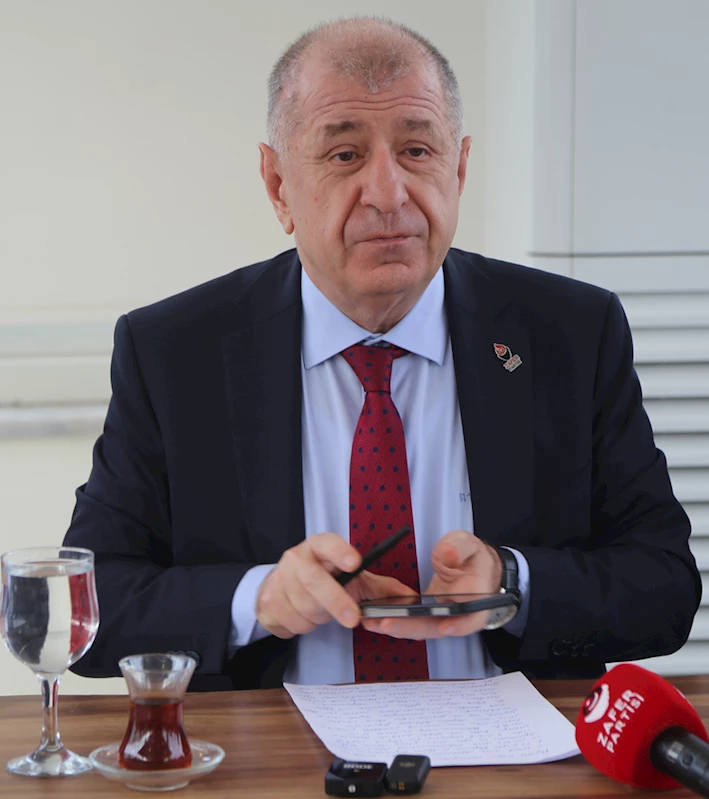 Zafer Partisi Genel Başkanı Özdağ, Hatay