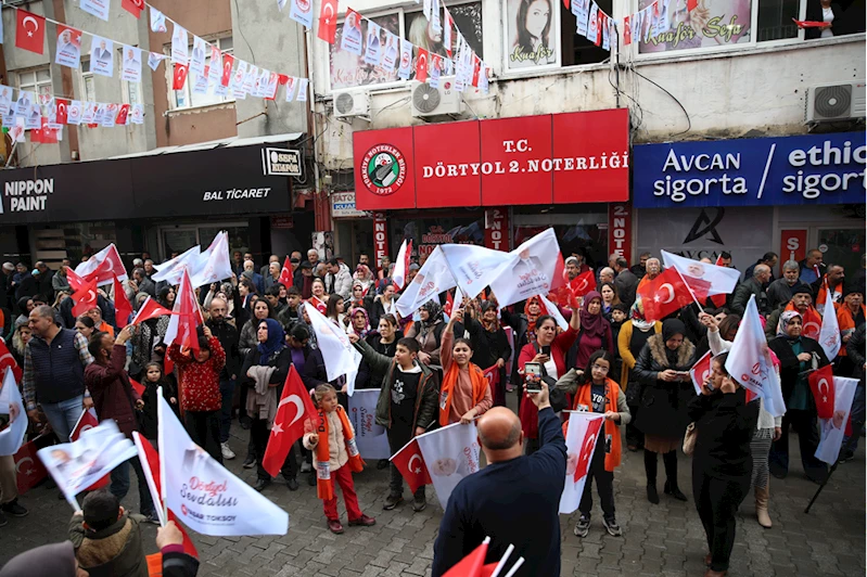 Demokrat Parti Genel Başkanı Uysal, Hatay