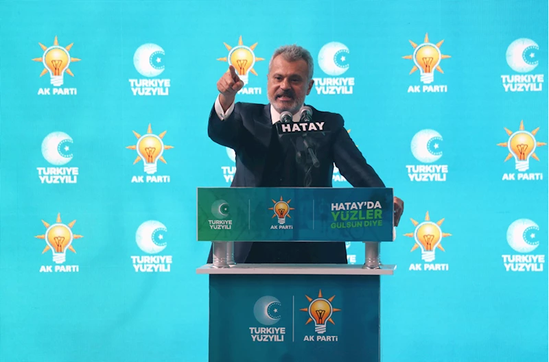 AK Parti Hatay Büyükşehir Belediye Başkan adayı Mehmet Öntürk, partililerle buluştu 