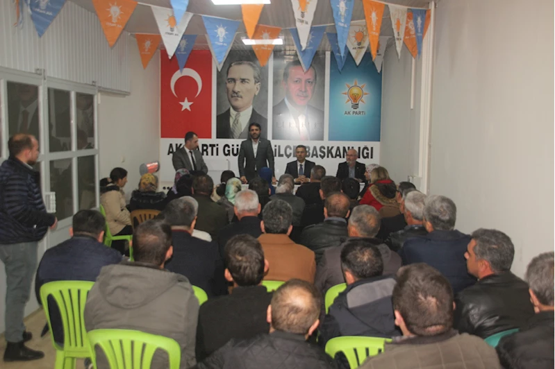 AK Parti MKYK Üyesi Sever, Gülnar ilçesinde partililerle buluştu