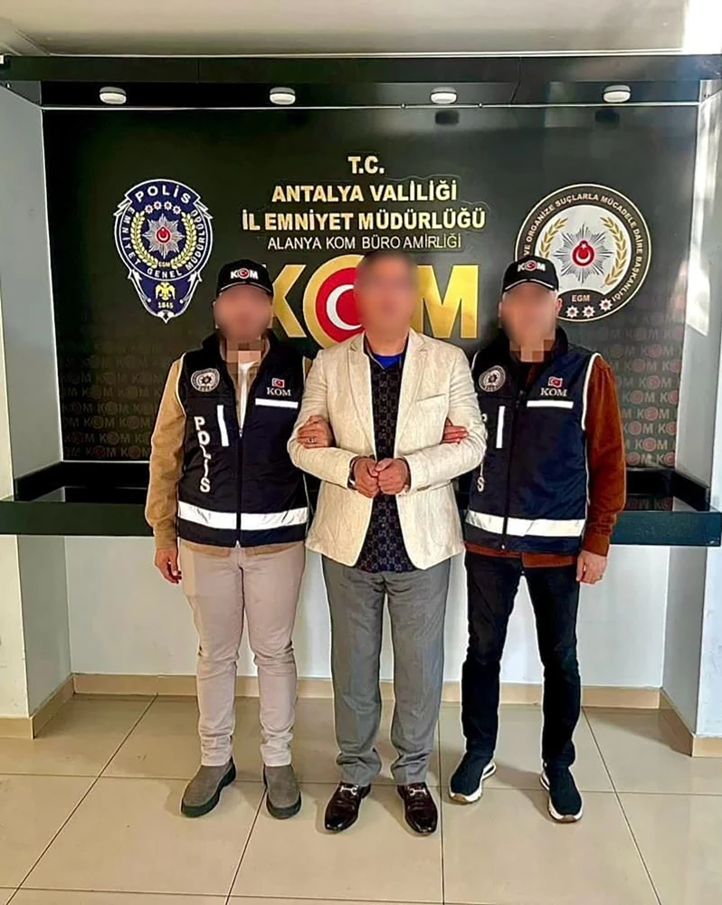 Kırmızı bültenle aranan yabancı uyruklu kişi Alanya