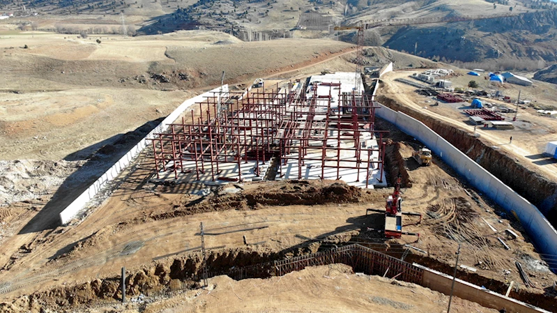 Nurhak Acil Durum Hastanesi 453 kazık üzerine çelikten inşa ediliyor