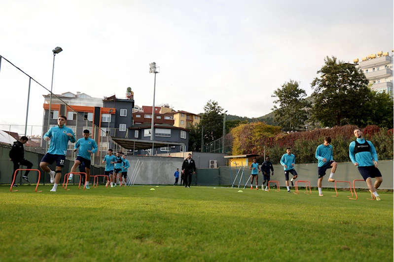 Alanyaspor, MKE Ankaragücü maçının hazırlıklarına başladı