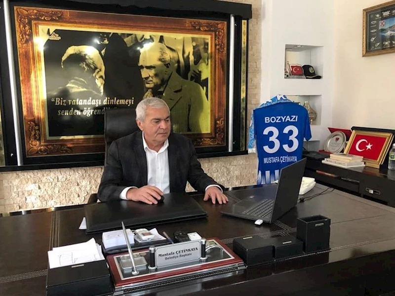 Bozyazı Belediye Başkanı Çetinkaya, AA