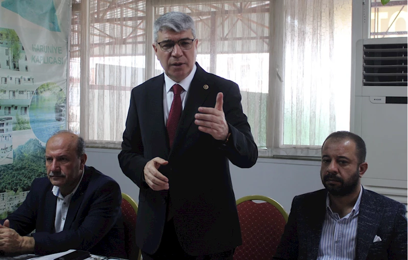 AK Parti Osmaniye Milletvekili Seydi Gülsoy, gazetecilerle buluştu