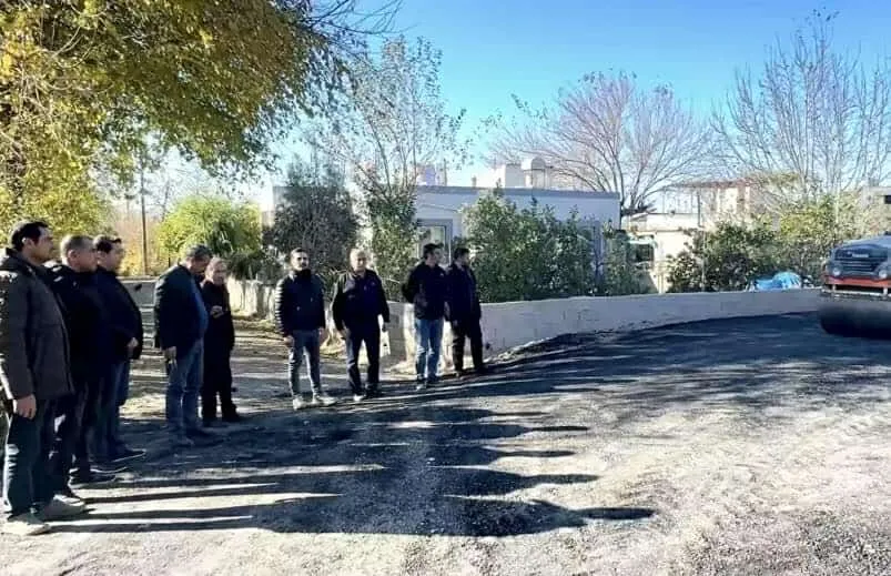 Yarbaşı’nda asfaltalama işi aralıksız devam ediyor