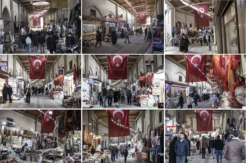 Tarihi Maraş Çarşısı eski günlerine dönüyor