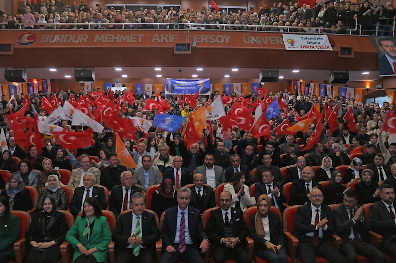 AK Parti Genel Başkan Yardımcısı Yalçın, Burdur
