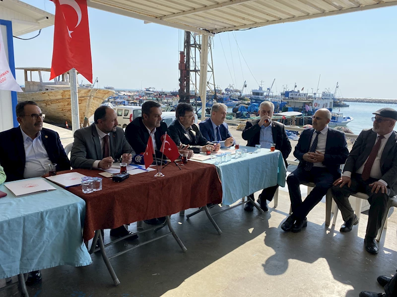 TBMM Balıkçılık ve Su Ürünleri Araştırma Komisyonu üyeleri, Mersin