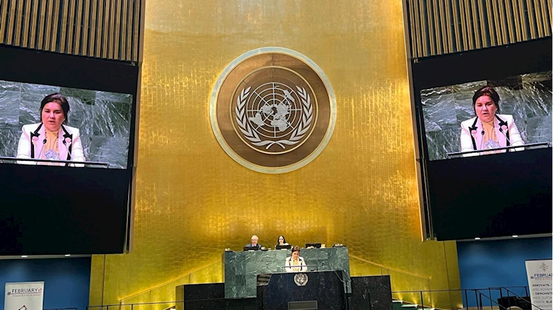 Gedik Holding Yönetim Kurulu Başkanı Hülya Gedik BM Genel Merkezi