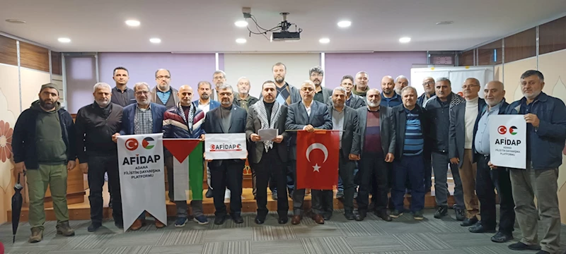 Adana Filistin Dayanışma Platformu kuruldu