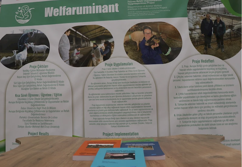 Hayvancılıkta verimi artıracak uygulamaları anlatan eğitici kitaplar hazırlandı