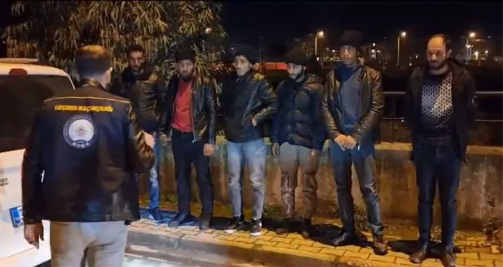 Osmaniye’de, Suriye ve Afganistan uyruklu 12 düzensiz göçmen yakalandı
