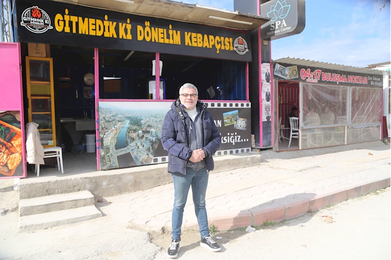 6 ŞUBAT DEPREMLERİNİN BİRİNCİ YILI - Hatay esnafı depremin acısına tabelalarıyla direniyor