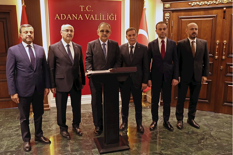 Çevre, Şehircilik ve İklim Değişikliği Bakanı Mehmet Özhaseki, Adana