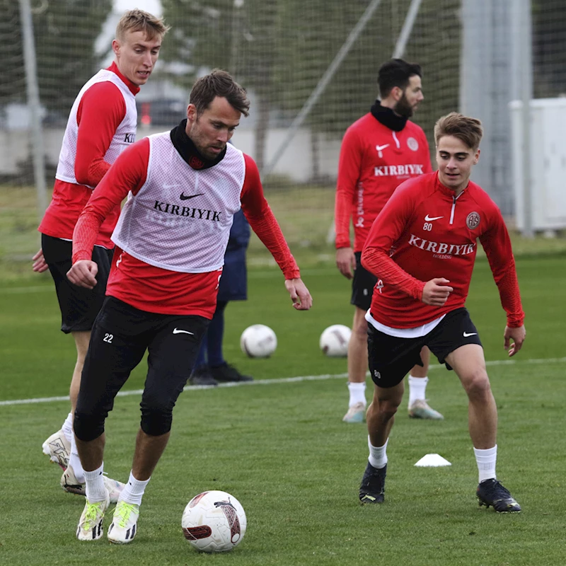 Antalyaspor, Galatasaray karşılaşmasının hazırlıklarını sürdürdü