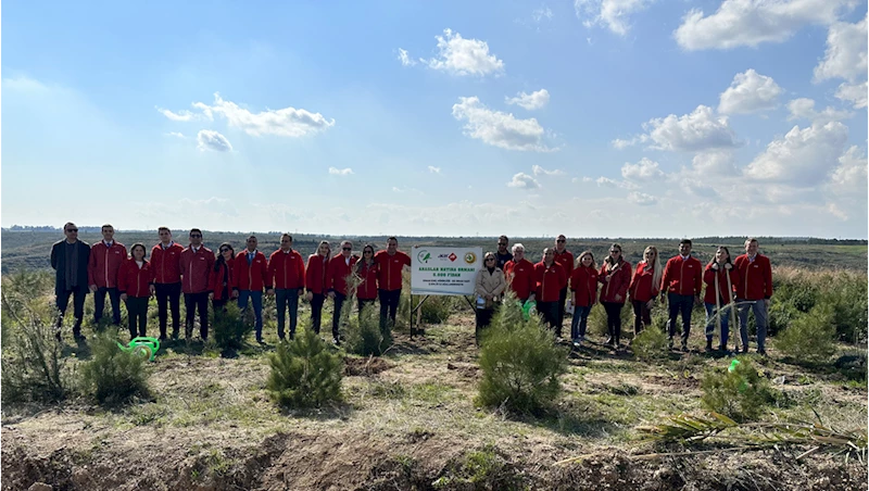 Aras Kargo 16 bin fidanı toprakla buluşturuyor