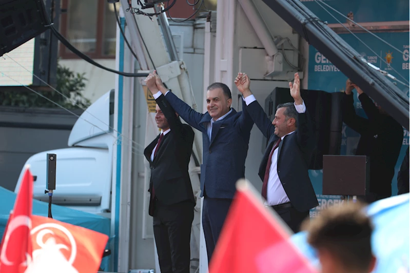 AK Parti Sözcüsü Ömer Çelik, partisinin Adana mitinginde konuştu: