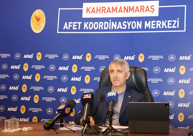 Ulusal ve uluslararası medya mensupları Kahramanmaraş