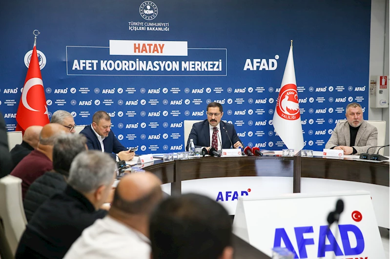 Medya mensupları, depremden etkilenen Hatay