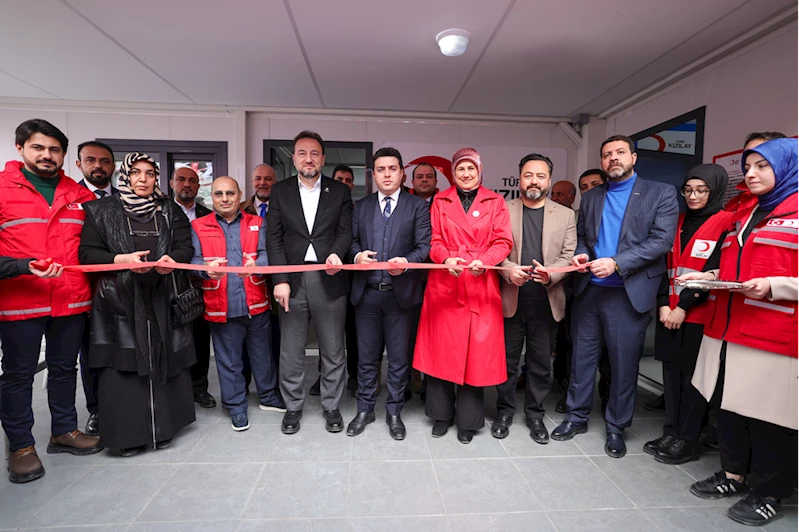 Türk Kızılay depremin merkezi Elbistan