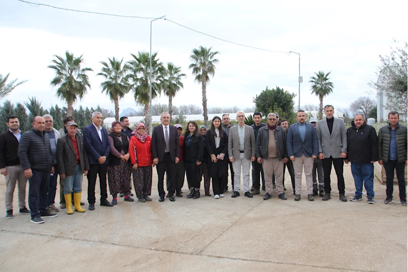 Serik Belediyesi arazilerinde üretim yaparak araç satın alıyor