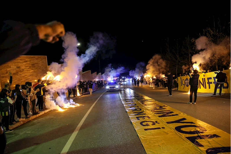 Fenerbahçe kafilesi, Hatayspor karşılaşması için Mersin