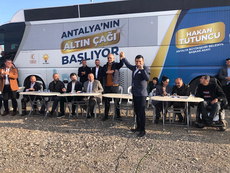 Muratpaşa Belediye Başkan Adayı Manavoğlu, Tütüncü