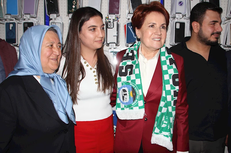 İYİ Parti Genel Başkanı Akşener, Antalya