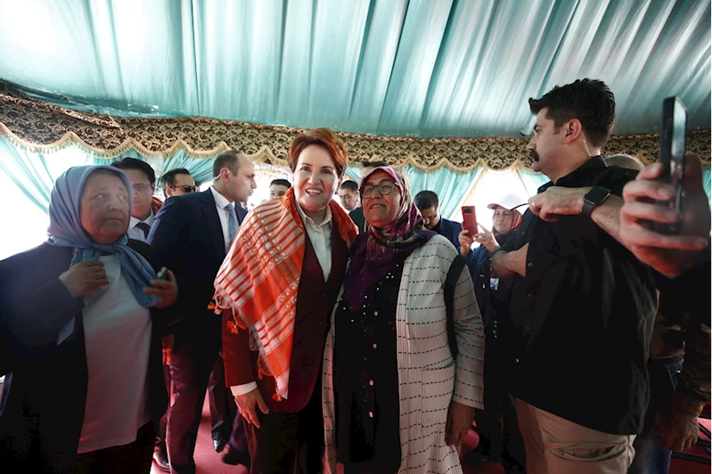 İYİ Parti Genel Başkanı Akşener, Antalya