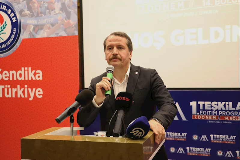 Memur-Sen Genel Başkanı Yalçın, 